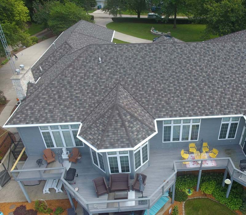 Shingle installation